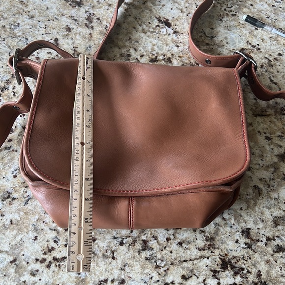 COACH Brown Saddle Bag Purse - Picture 10 of 10